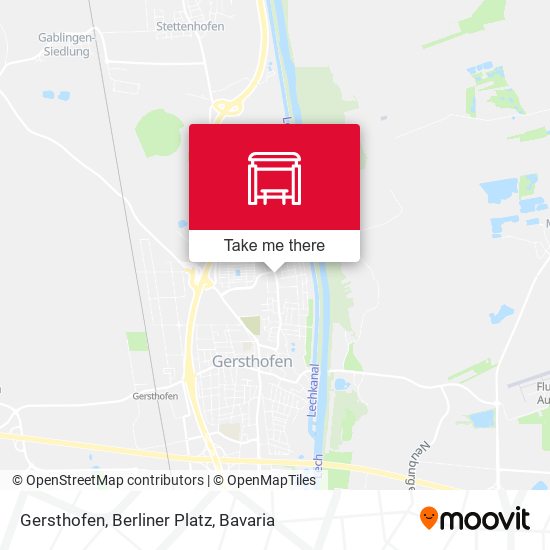 Gersthofen, Berliner Platz map
