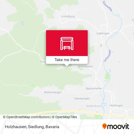 Карта Holzhausen, Siedlung