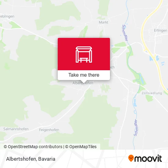 Карта Albertshofen