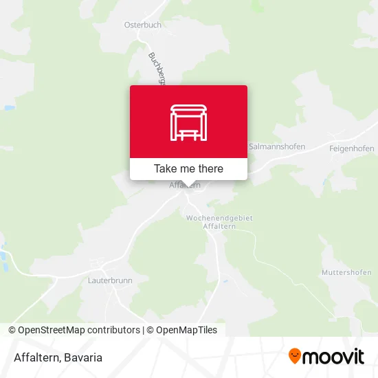 Карта Affaltern