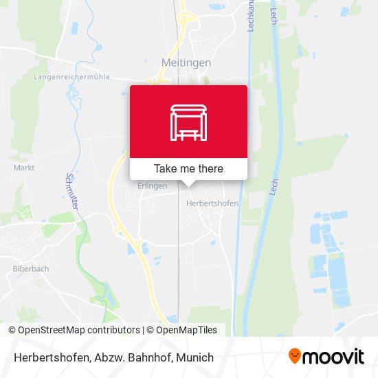 Herbertshofen, Abzw. Bahnhof map