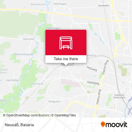 Карта Neusäß