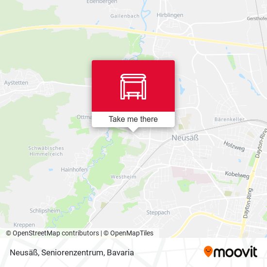 Neusäß, Seniorenzentrum map