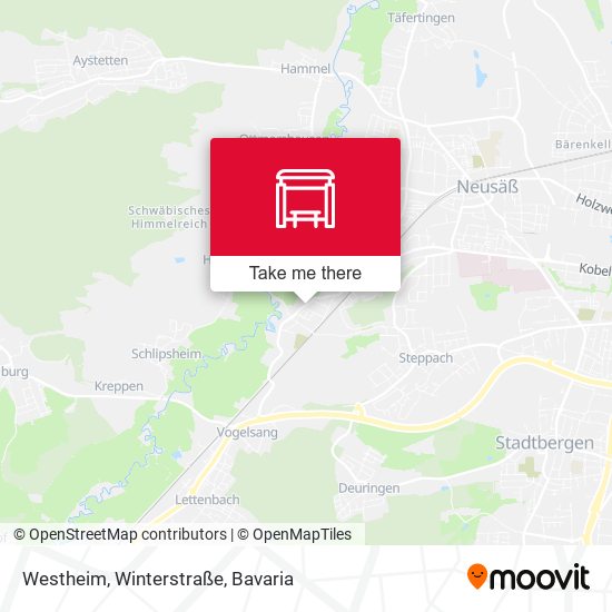 Westheim, Winterstraße map