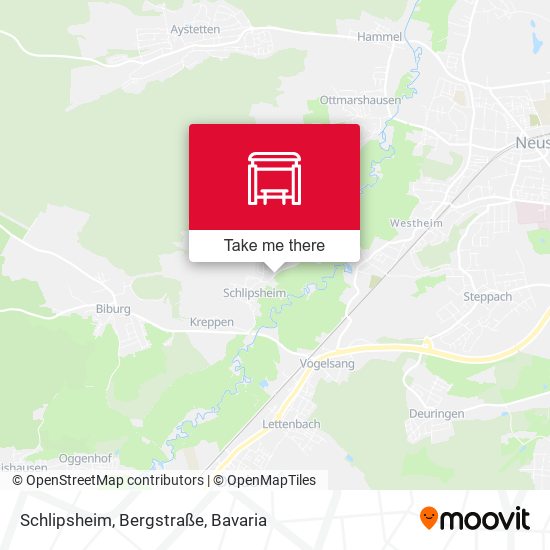 Schlipsheim, Bergstraße map