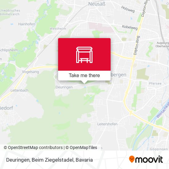 Deuringen, Beim Ziegelstadel map