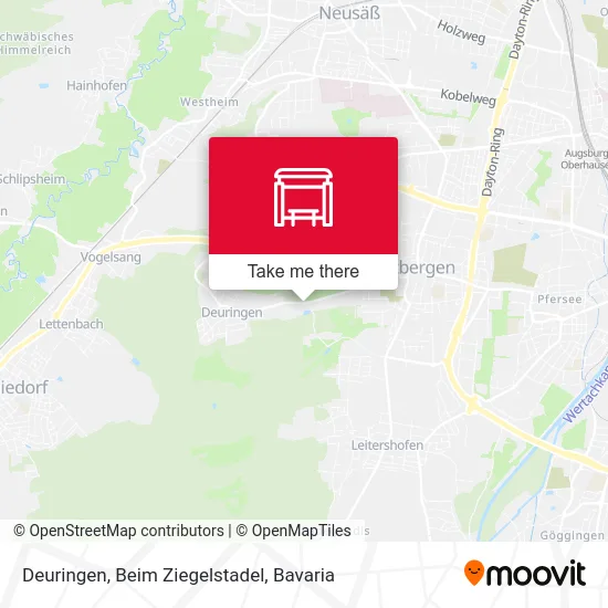 Карта Deuringen, Beim Ziegelstadel