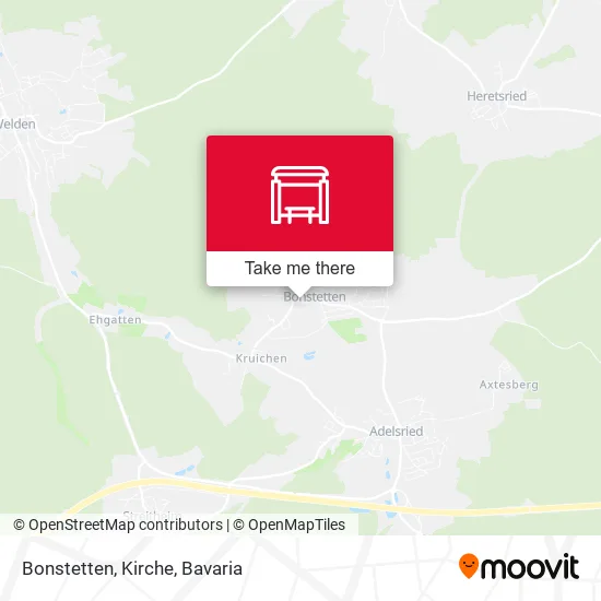 Карта Bonstetten, Kirche