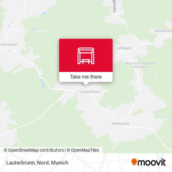 Карта Lauterbrunn, Nord