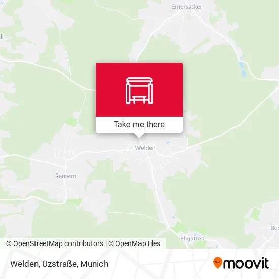 Карта Welden, Uzstraße