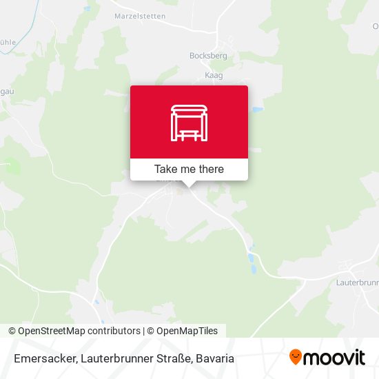 Карта Emersacker, Lauterbrunner Straße