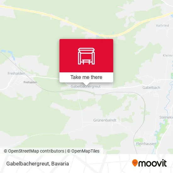 Карта Gabelbachergreut