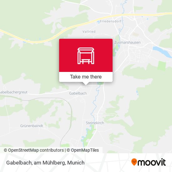 Gabelbach, am Mühlberg map