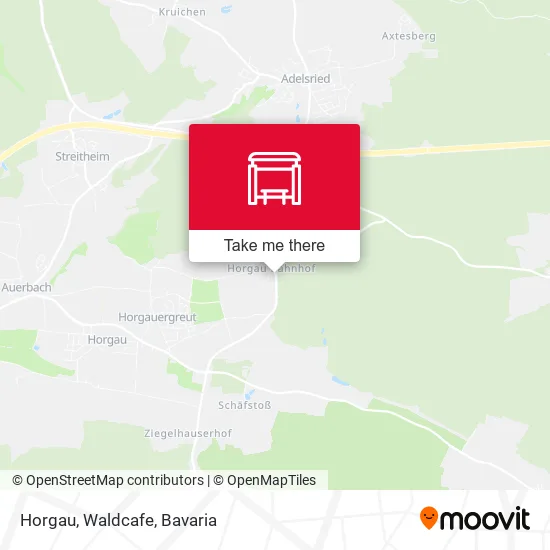 Карта Horgau, Waldcafe