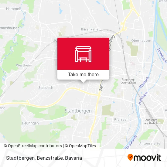 Карта Stadtbergen, Benzstraße