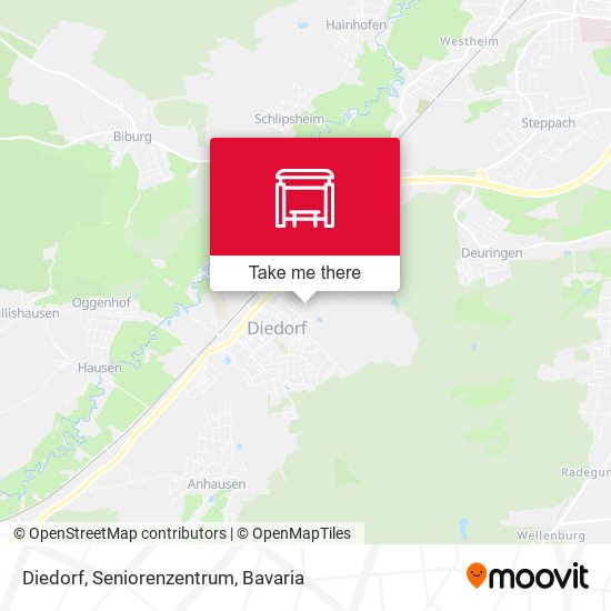 Diedorf, Seniorenzentrum map