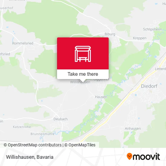 Карта Willishausen