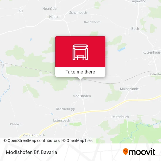 Карта Mödishofen Bf