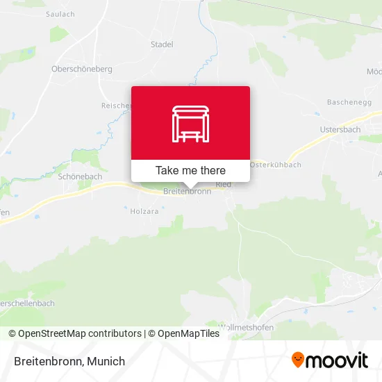 Карта Breitenbronn