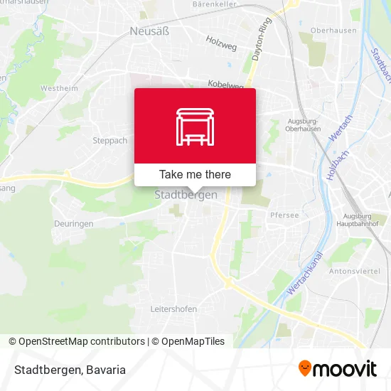 Карта Stadtbergen