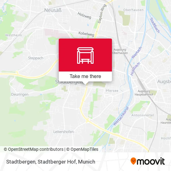 Карта Stadtbergen, Stadtberger Hof
