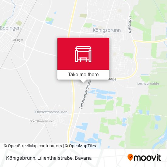 Königsbrunn, Lilienthalstraße map