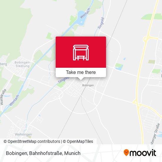 Bobingen, Bahnhofstraße map