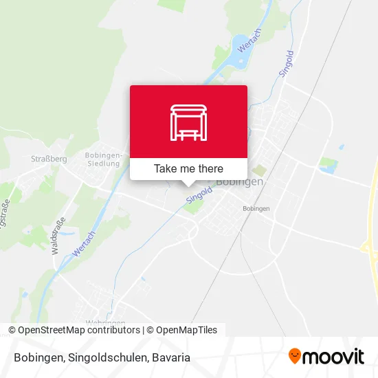 Карта Bobingen, Singoldschulen