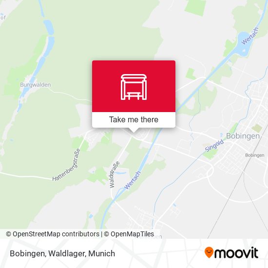 Bobingen, Waldlager map