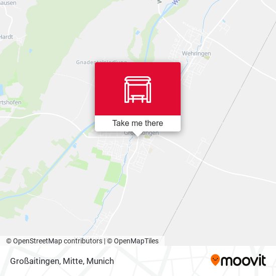Großaitingen, Mitte map