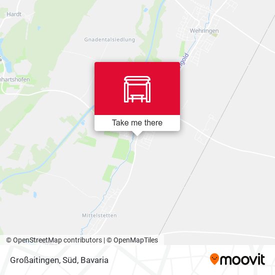 Großaitingen, Süd map