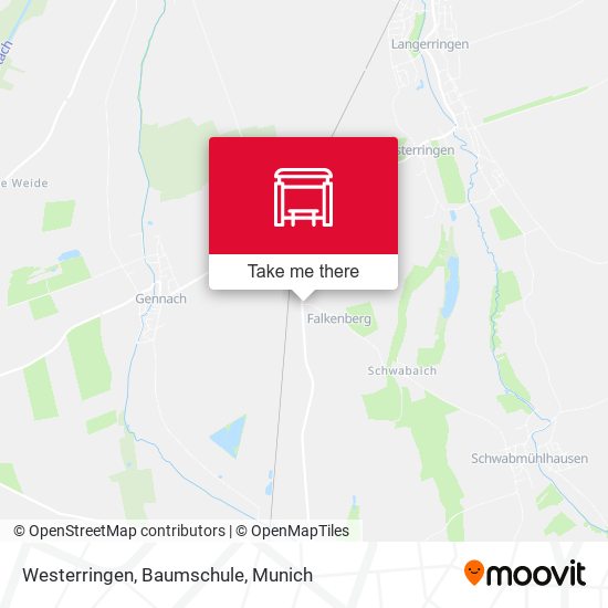 Westerringen, Baumschule map