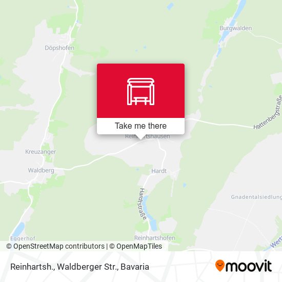 Reinhartsh., Waldberger Str. map