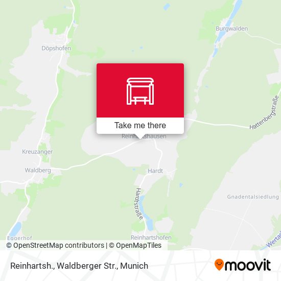 Reinhartsh., Waldberger Str. map