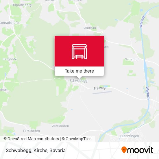 Schwabegg, Kirche map