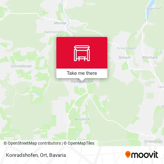 Карта Konradshofen, Ort