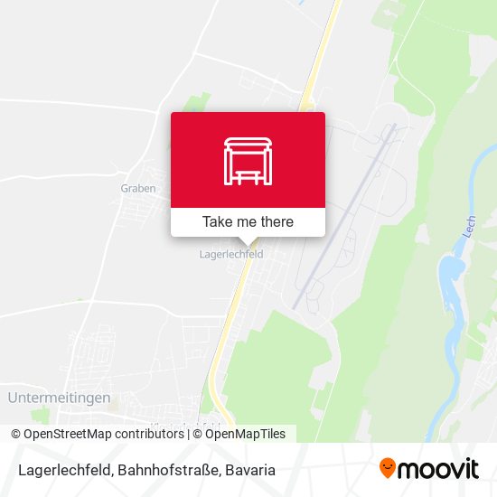 Lagerlechfeld, Bahnhofstraße map