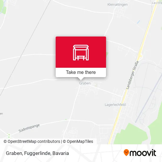 Карта Graben, Fuggerlinde
