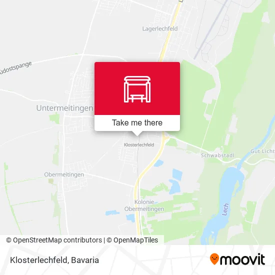 Карта Klosterlechfeld