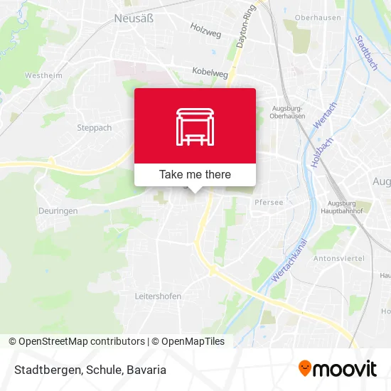 Карта Stadtbergen, Schule