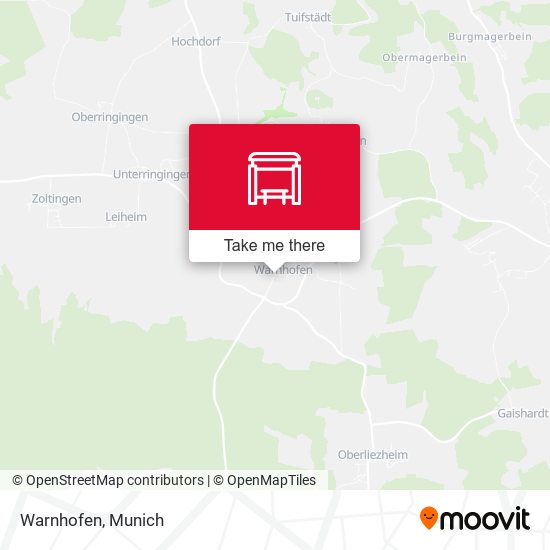 Карта Warnhofen