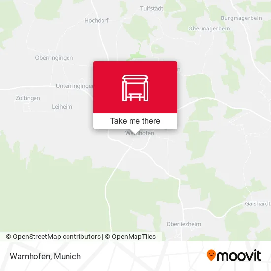 Карта Warnhofen