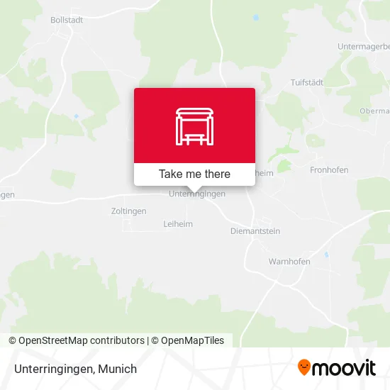 Карта Unterringingen