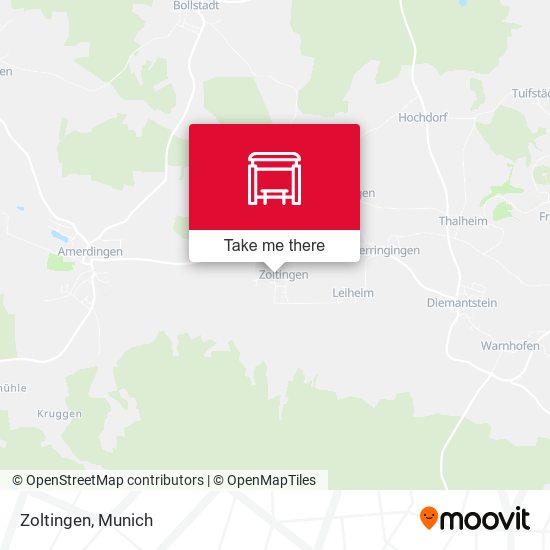Карта Zoltingen