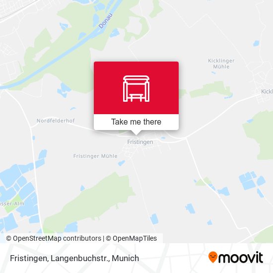 Fristingen, Langenbuchstr. map