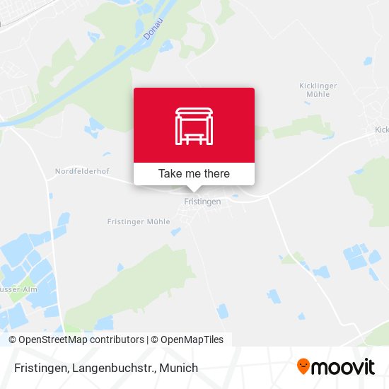 Карта Fristingen, Langenbuchstr.