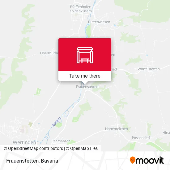 Карта Frauenstetten