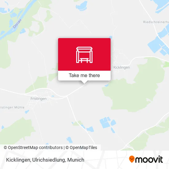 Карта Kicklingen, Ulrichsiedlung