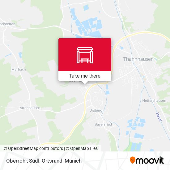 Oberrohr, Südl. Ortsrand map