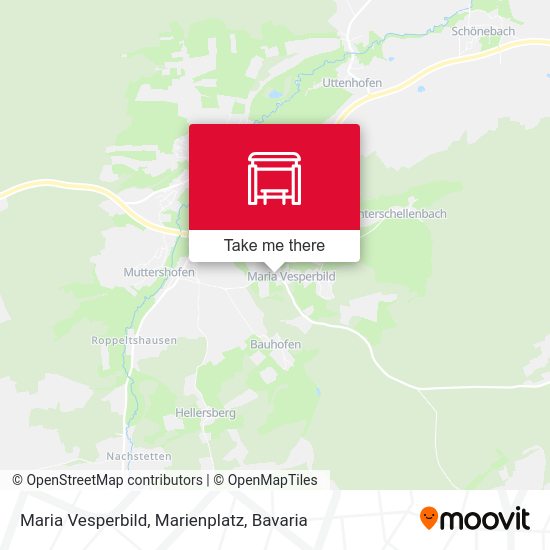 Maria Vesperbild, Marienplatz map